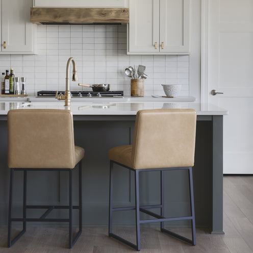 Copley Tan Counter Stool